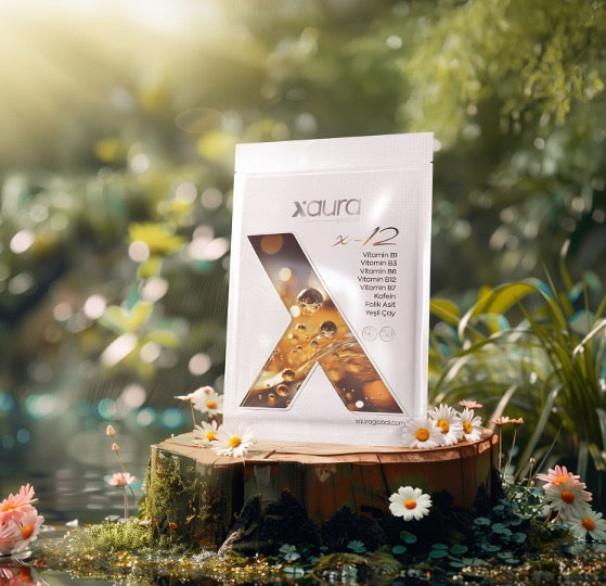 Xaura X12 Vitamin B1 B3 B6 B7 B12